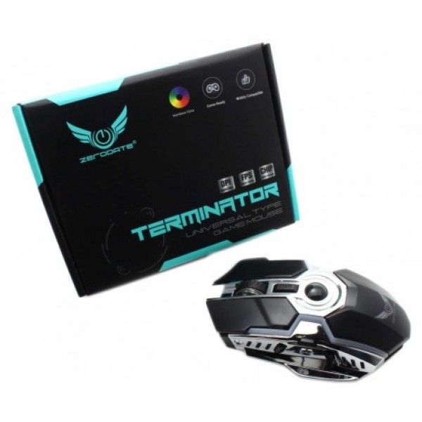 Mouse Wireless Terminator Gaming Zerodate USB Negru