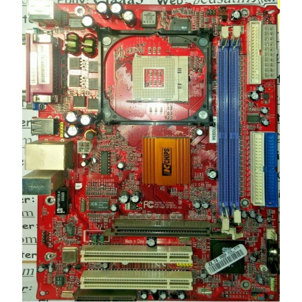 Placa de baza PC Chips M935DLU V2.0 PGA478B cu Celeron 1.7Ghz