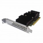 Placa Extender DELL POWEREDGE R630 SERVER SSD NVMe PCIe High Profile P31H2 + cablu DELL K9TVP