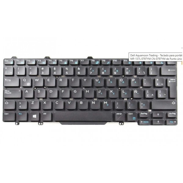 Tastatura laptop noua Dell Latitude 3340 3350 Spanish DP/N JG68V