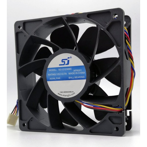 Ventilator SG121238BS SJ DC Axial Fan 12V 2.7A 120×120×38mm