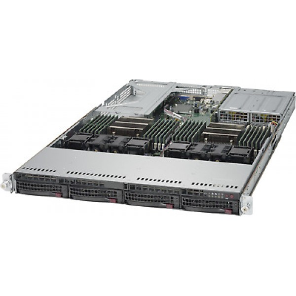 Server Supermicro CSE-819U  X10DRU-i+ 2 x INTEL 10 CORE E5-2630 V4 2.2Ghz 32GB 2 x PSU