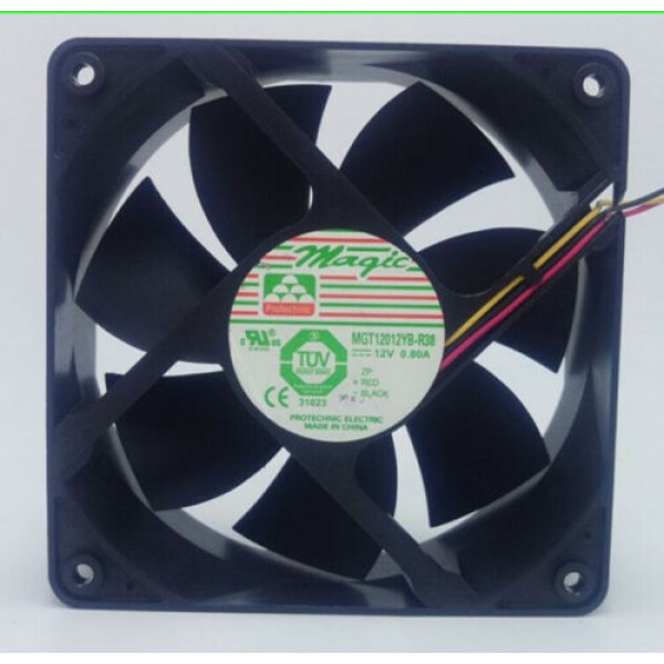 Ventilator MGT12012YB-R38 120x120x38mm DC 12V 0.80A 3 fire
