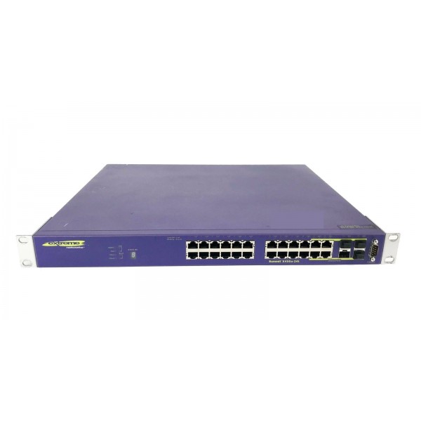 Switch Extreme Networks Summit X450A-24T 24 Port Gigabit POE Layer 3 cu sursa externa EPS-LD 45019