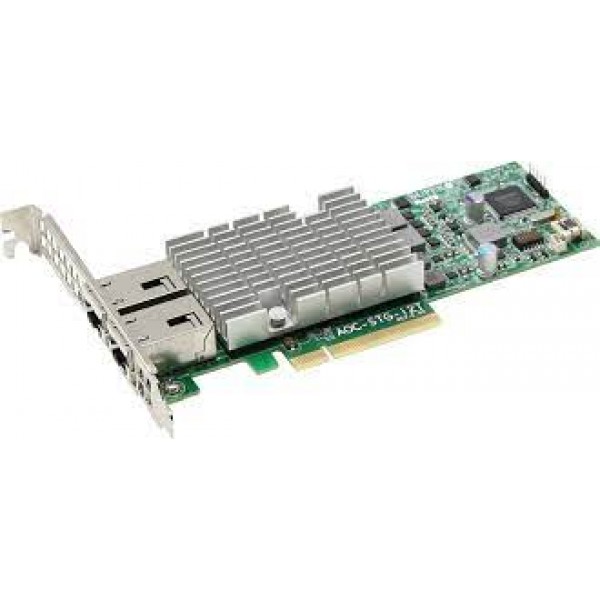 Placa de retea server Supermicro AOC-STG-i2T 2-Port 10 Gigabit PCI-E x8 RJ45