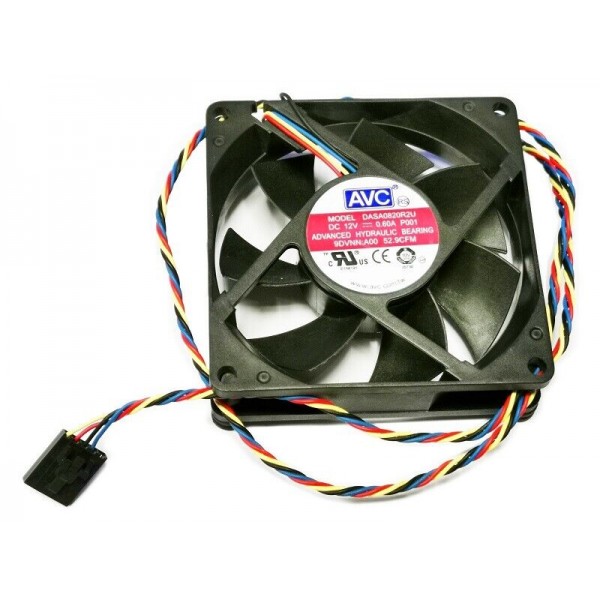 Ventilator AVC DASA0820R2U 4 fire 12V 0.6A 80x80x20mm DP/N 9DVNN