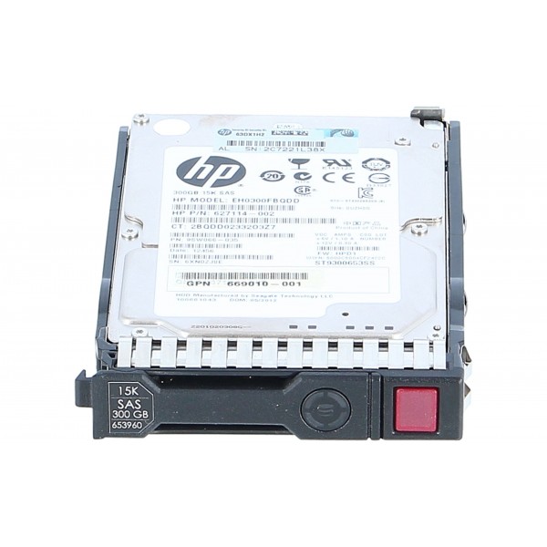 Hard disk server si caddy G8 G9 G10 HP 300GB 6Gbps SAS 2.5" 15K GPN 653960-001 HP P/N 627114-002 627195-001 507129-020