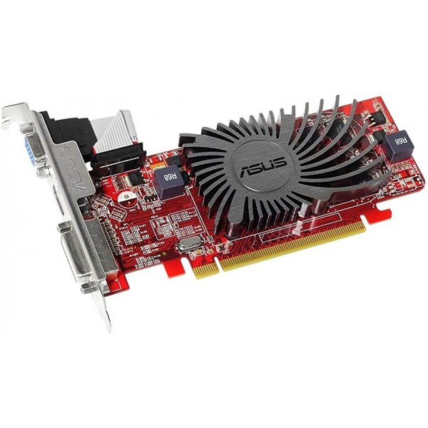 Placa video PC second hand ASUS Radeon HD 5450 1GB GDDR3 64bit (HD5450-SL-HM1GD3-L-V2) HDMI