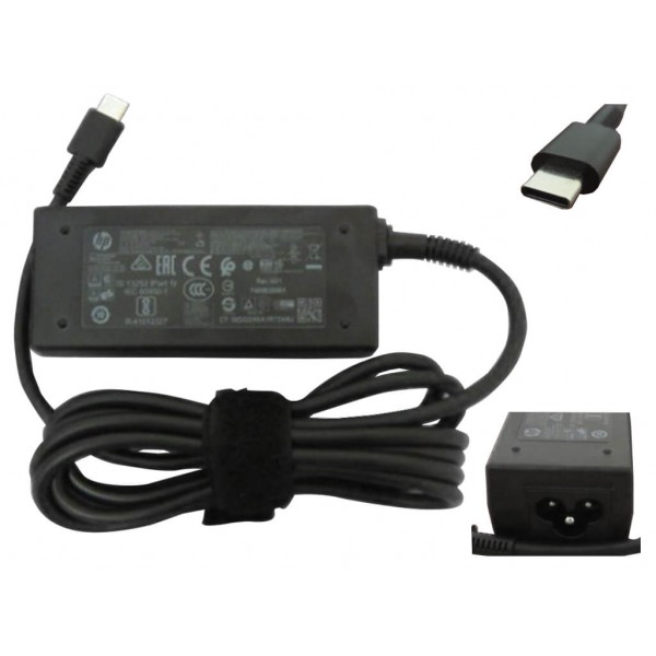 Alimentator original HP 5V 3A / 9V 3A / 12V 3A / 15V 3A 45W mufa type C L43407-001 L42206-002