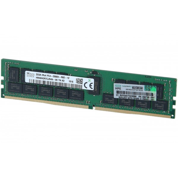 Memorie server HP 32GB 2RX4 PC4-2666V-RB2-12 840758-091