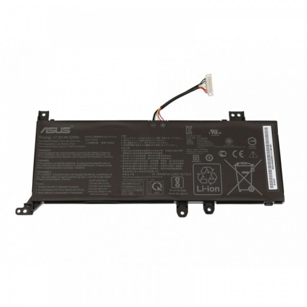 Acumulator laptop second hand ASUS X509BA X509DA X509FA X509FB X509FJ X509FL X509UA X509UB X509UJ B21N1818 7.6V 4050mAh 32Wh ATENTIE TINE IN JUR DE O ORA