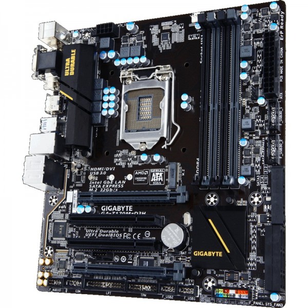 Placa de baza PC GIGABYTE GA-H170M-D3H LGA1151 DDR4