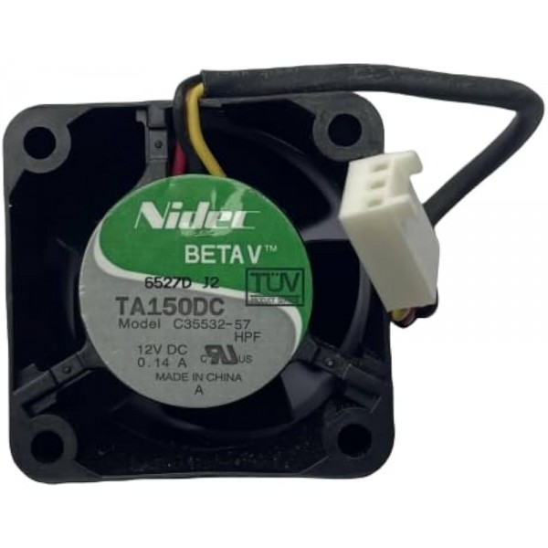 Ventilator switch HP Procurve Gigabit 2810 series NIDEC TA150DC C35532-57 12V 0.14A 0.12A 0.36 3 fire