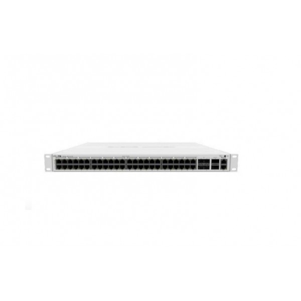 Switch Mikrotik CRS354-48P-4S+2Q+RM PoE 48 Porturi Gigabit 802.3af/at 700W Rackabil 4xSFP 2x QSFP