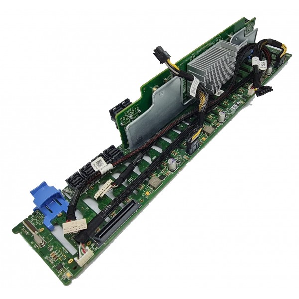 Backplane cu cabluri Dell PowerEdge R730xd 24x2.5" SAS expander 2RRVJ cablu power JWGFN cablu semnal USB JMJ90 cablu semnal hdd F8KY1 cablu power hdd CTJYF