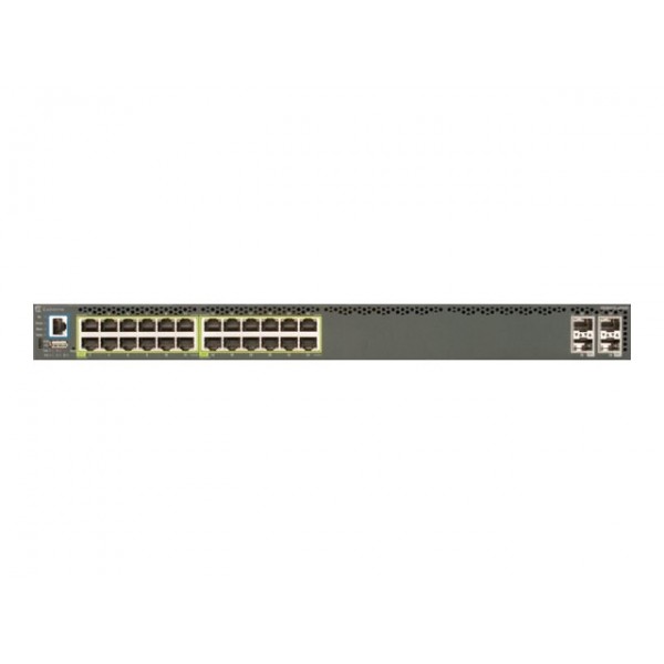 Switch second hand Avaya ERS 5928MTS-uPWR 24 x PoE+ 4x SFP+ 1GB RAM 2x PSU 800W Front-to-Back airflow