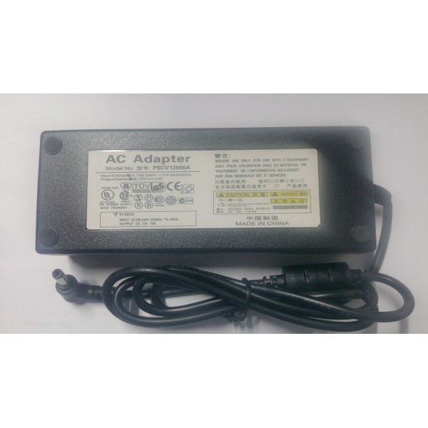 Alimentator nou PSCV12500A 12V 10A tip mufa 5.5 x 2.5mm
