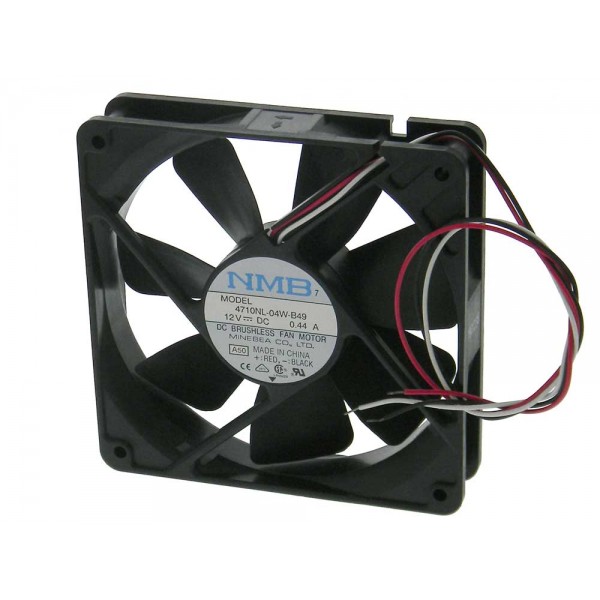 Ventilator NMB-MAT 4710NL-04W-B59 P50 DC 12V 0.74A 3 fire 120x120x25mm
