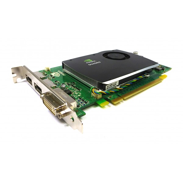 Placa video PC Dell NVIDIA Quadro FX580 512MB DDR3 128Bit DVI Dual Display Port PCI-e DP/N R784K
