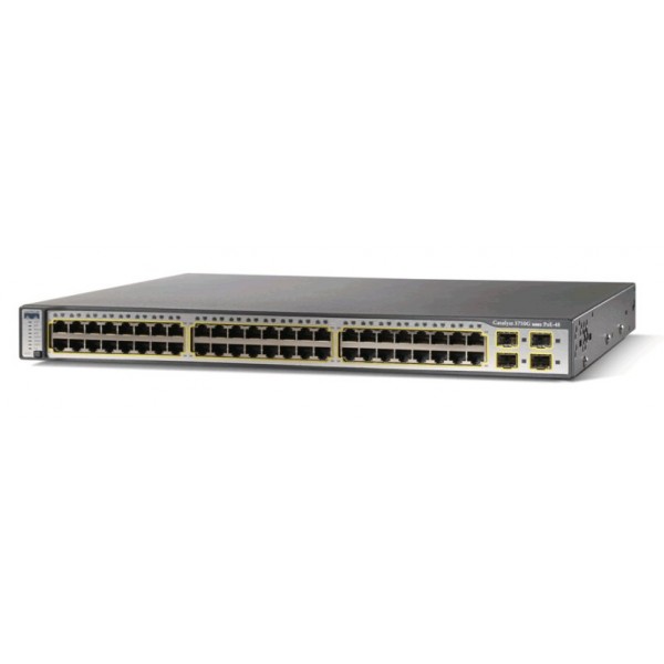 Switch Cisco WS-C3750G-48PS-E  Catalyst 3750 48-Port PoE