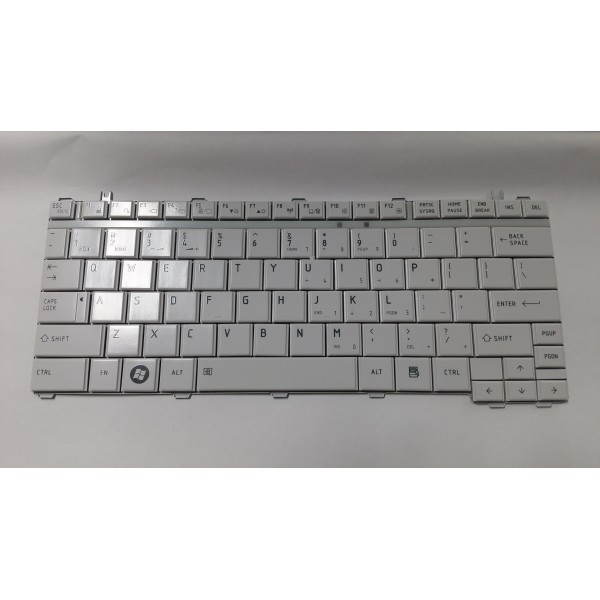 Tastatura laptop noua TOSHIBA U400 WHITE US