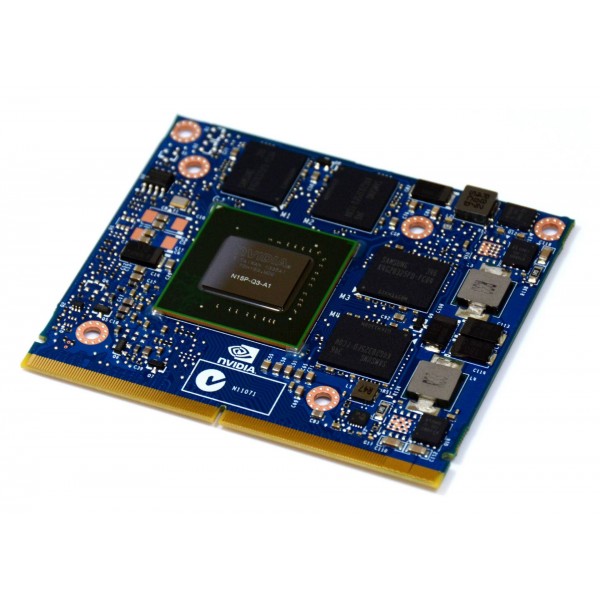 Placa video laptop defecta NVIDIA QUADRO K2100m N15P-Q3-A1 HP 734277-001 2GB 128Bit