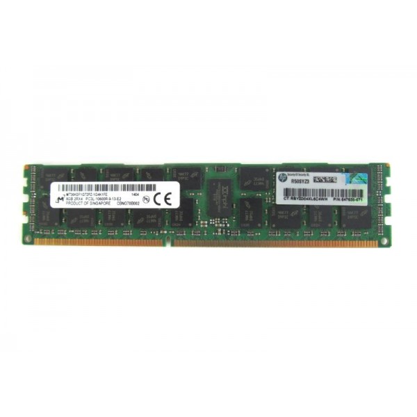 Memorie server HP diverse modele 8GB DDR3 2RX4 PC3L-10600R-9-12-E2 647650-071 605313-071