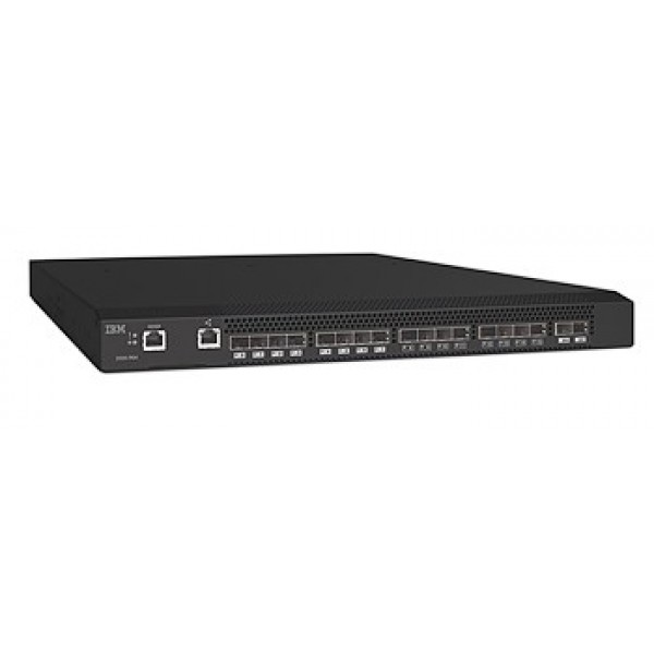 Extension Switch IBM 2005-R18 16 Ports Fiber Channel 2 ports Ethernet Gigabit