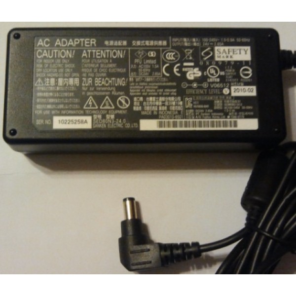 Alimentator Fujitsu SANKEN SED80N3-24.0 24V 2.65A tip mufa 5.5mm x 2.5mm