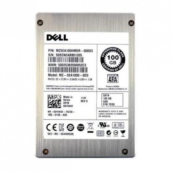 SSD server sata 2.5"100gb DELL DYW42 Model MZ-5EA1000-0D3