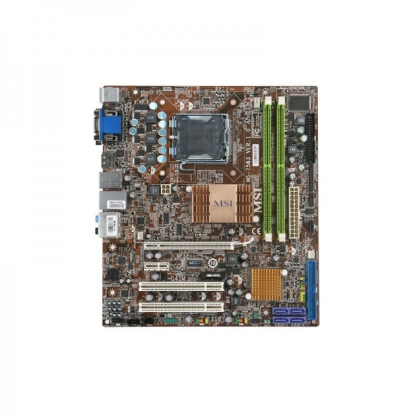 Placa de baza PC second hand MSI G41M 775 mATX