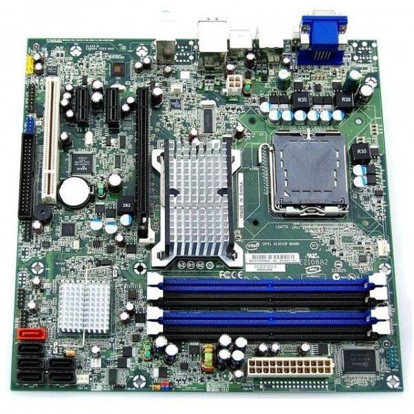 Kit placa de baza Intel DQ35JOE 4 x DDR2 6 x SATA DVI VGA LGA775 cu procesor Intel Quad Q6600