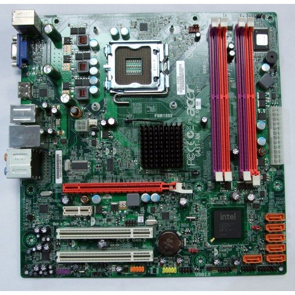 Kit placa de baza cu procesor ACER G43T-AM V2.0 Intel Quad Q6600 LGA775