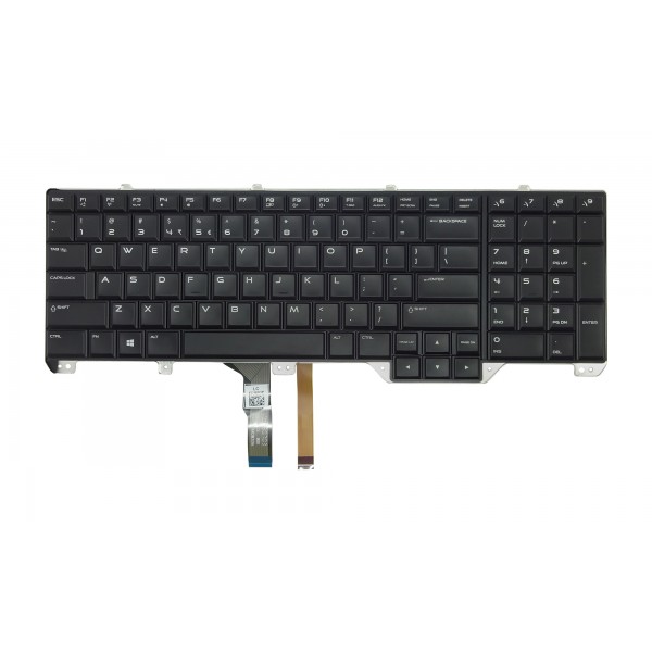 Tastatura  laptop originala second hand Dell Alienware 17 R2 17 R3 Backlit layout US DP/N 0V352