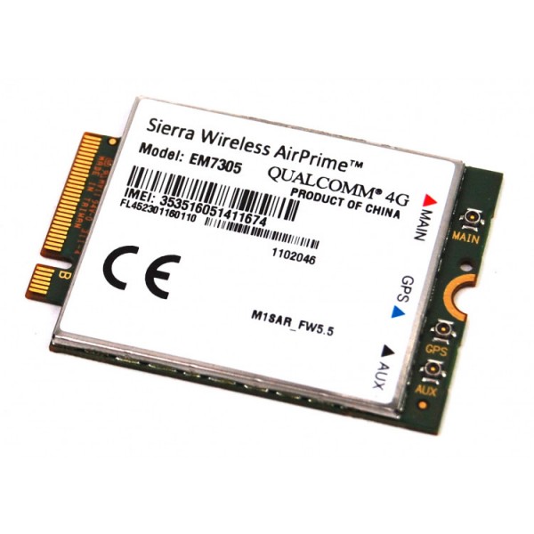 Modul Wireless  Modem Qualcomm 4G Sierra AirPrime EM7305 CP661694-01