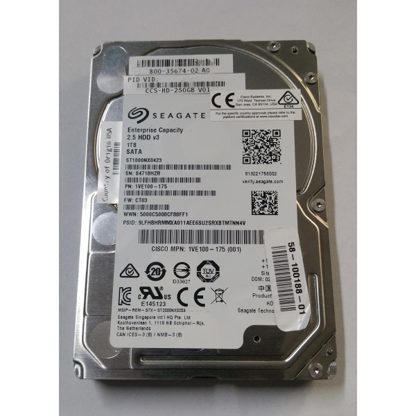 Hard disk nou Seagate Enterprise 1TB SATA 2.5" ST1000NX0423