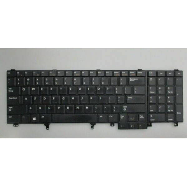 Tastatura laptop second hand DELL Latitude E6520 E5520 E5530 US DP/N 2FD2H M8F00