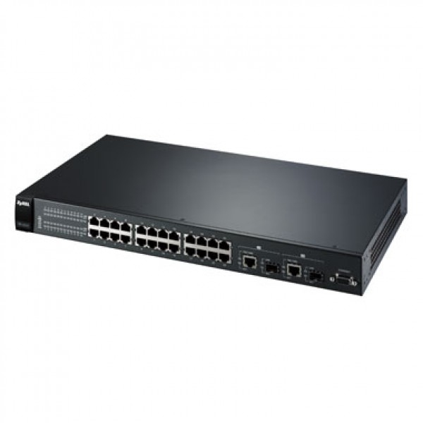 Switch second hand ZyXEL Dimension ES-2024 Layer 2 24 x 10/100 2 x SFP  2 x 10/100/1000