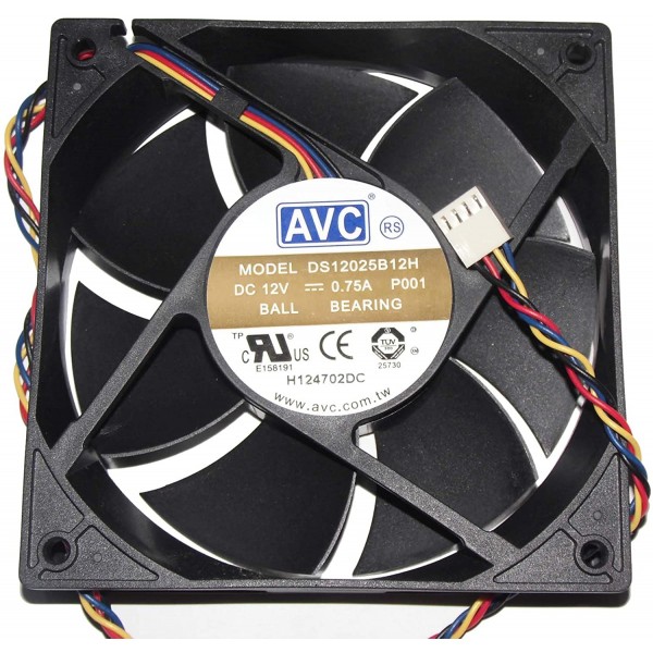 Ventilator AVC DS12025B12H P001 12V 0.75A 4 fire 120x120x25cm