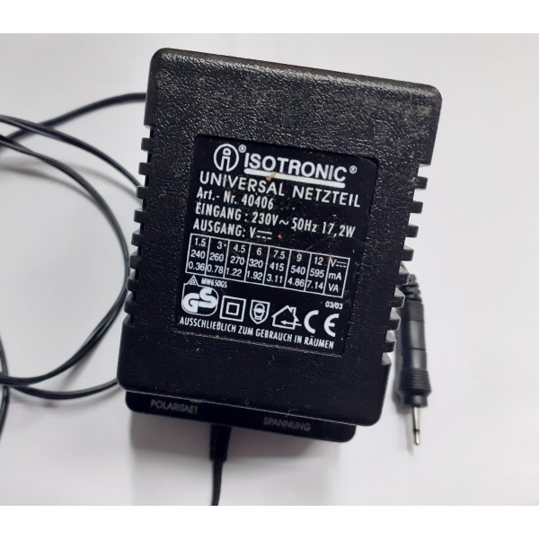 Alimentator universal ISOTRONIC 1.5 - 12V
