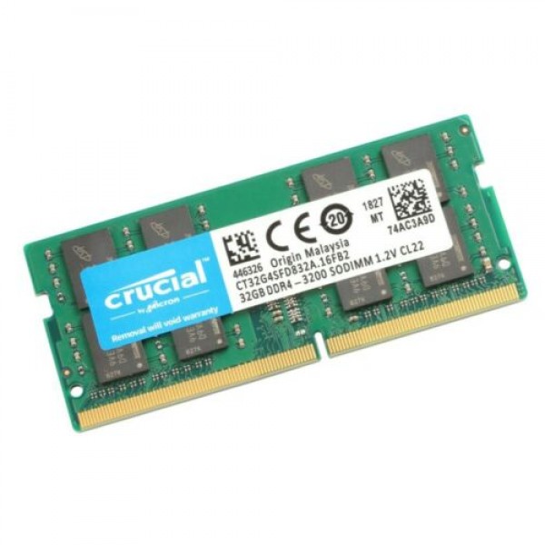 Memorie laptop noua Crucial 32GB DDR4 -3200 1.2V