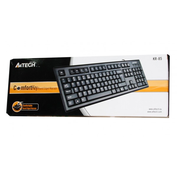 Tastatura PC A4tech KR85 USB Negru