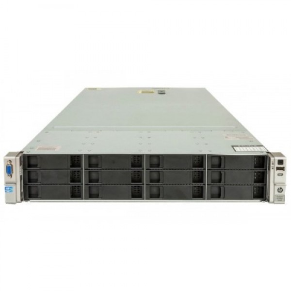 Server HP Proliant DL380E G8 2 x  EIGHT CORE E5-2450L 96GB RAM ideal pentru storage 14 x 3.5" bay