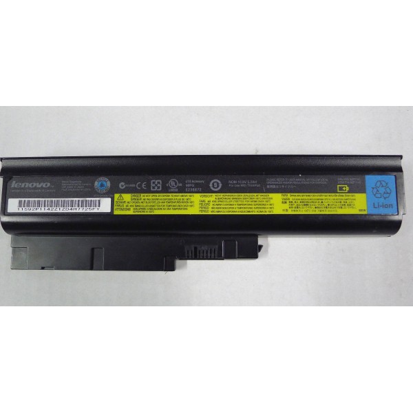 Acumulator laptop nou original  Lenovo IBM ThinkPad T60 T60p T61 T61p T61u T500 92P1141 92P1142