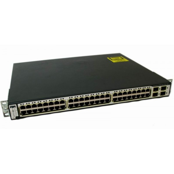 Cisco Catalyst 3750 Series POE 48 / WS-C3750-48PS-S V05 / 48 Port
