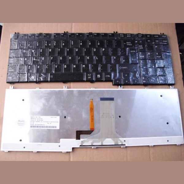 Tastatura laptop noua TOSHIBA Satellite A500 X500 F501 P505 GLOSSY Backlit UK