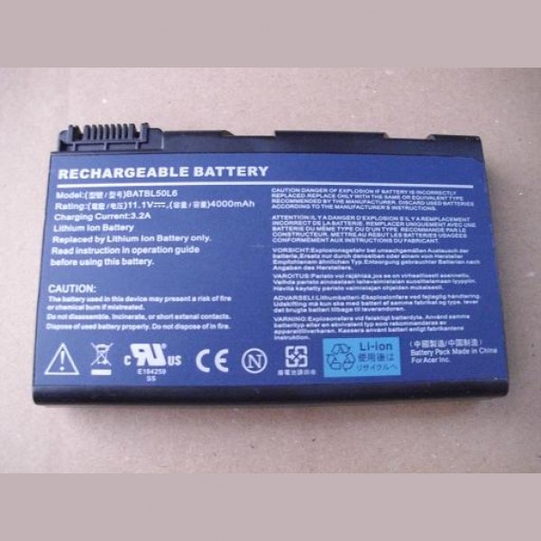 Acumulator laptop second hand compatibil Acer Aspire 3100 5100 BATBL50L6