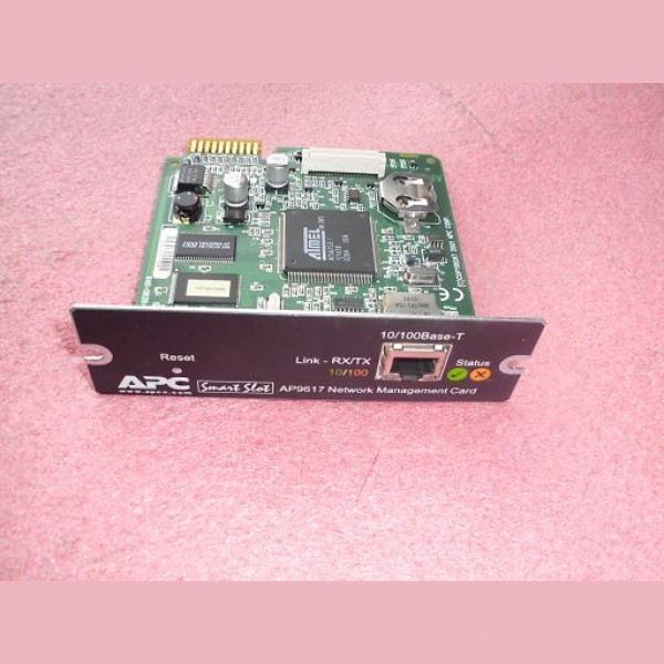 Interfata retea second hand  APC AP9617 resetata si updatata la ultima versiune de firmware