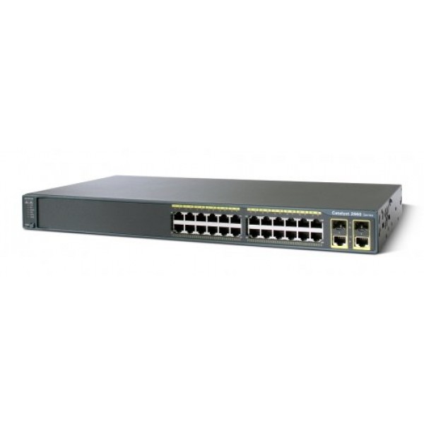 Switch Cisco Catalyst 2960 Series WS-C2960-24TC-L v02 24 Ports