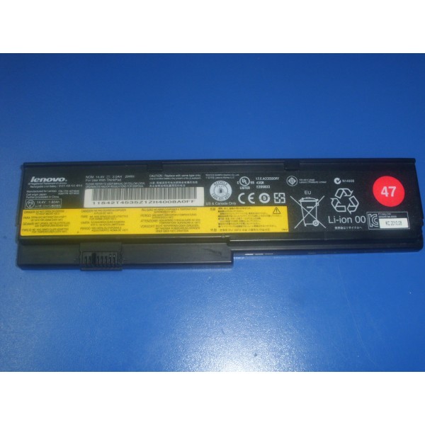 Acumulator laptop second hand original  ThinkPad X200 X201 X200s X201s FRU 42T4646